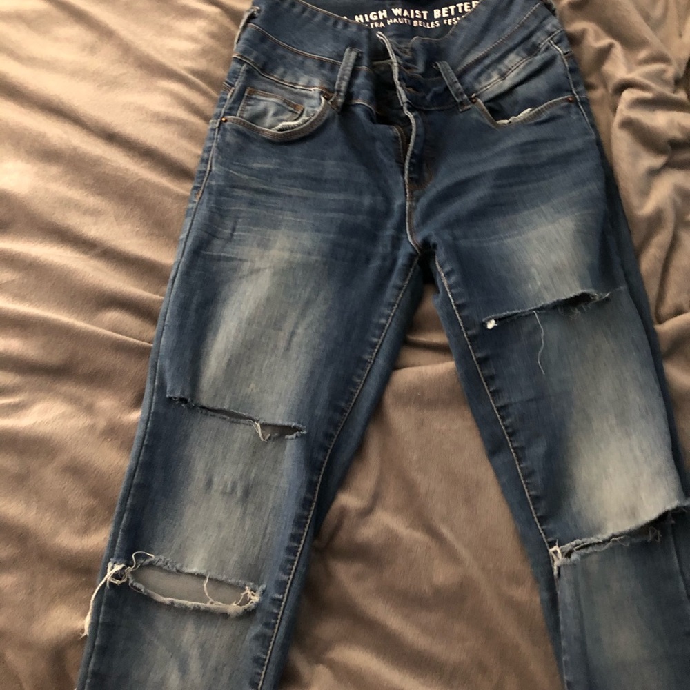 Ripped jeans